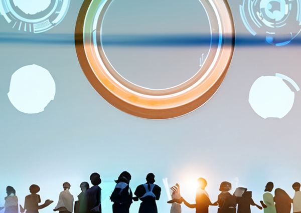 Grapefruit slice atop a pile of other slices